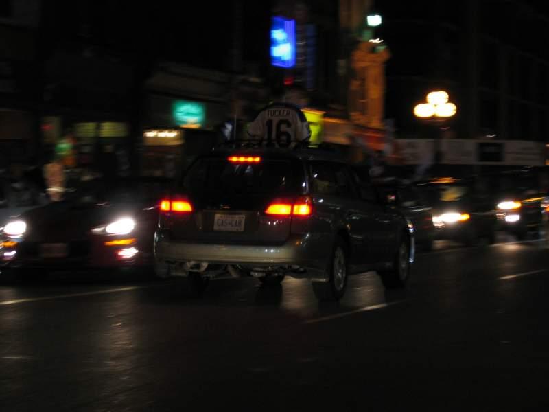Downtown Toronto after Leafs won the Quarter Finals 06.JPG